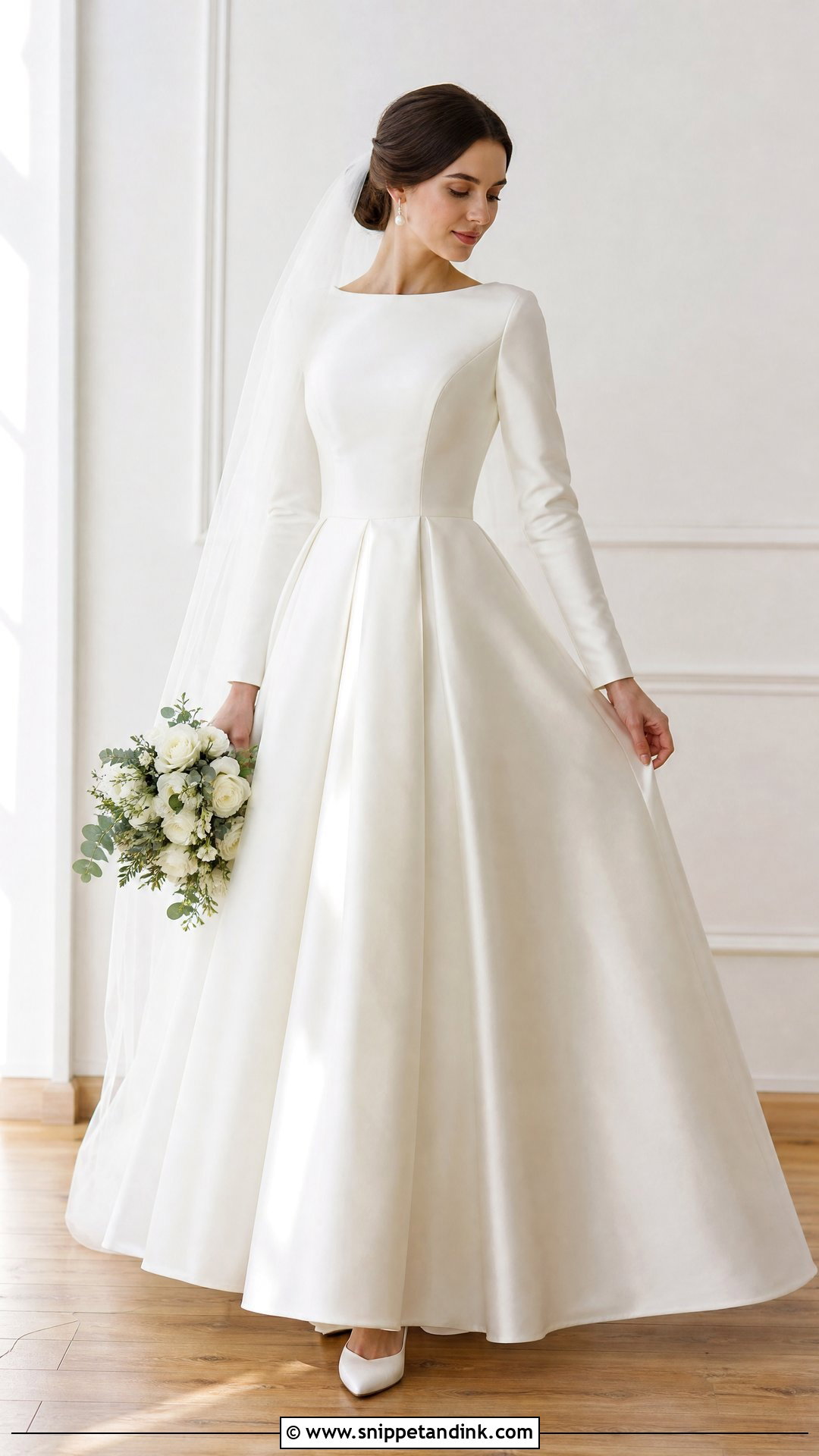 Winter Wedding Dress With Sleeves - Snippet and Ink - 25 Elegant Wedding Dress with Sleeves