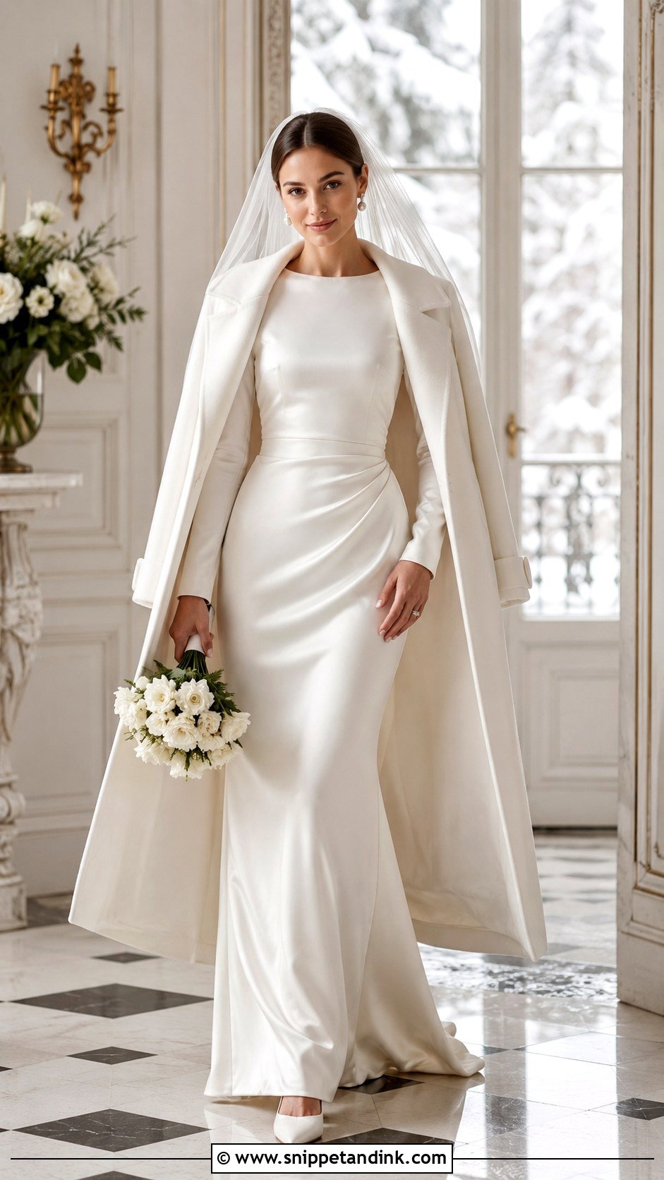 Winter Wedding Dress With Sleeves - Snippet and Ink - 30 Simple Wedding Dress with Sleeves