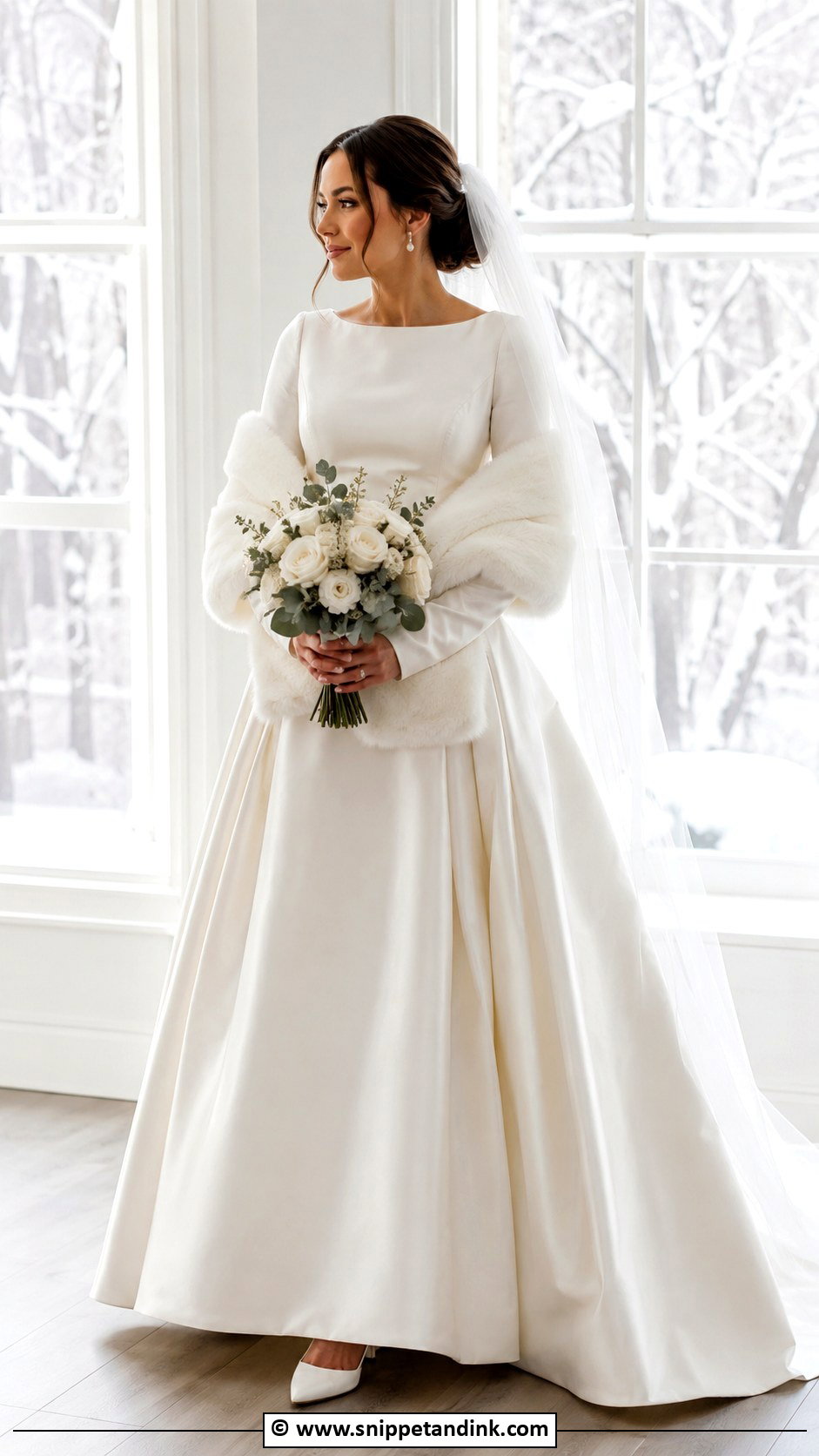 Winter Wedding Dress With Sleeves - Snippet and Ink - 35 Wedding Dress with Sleeves