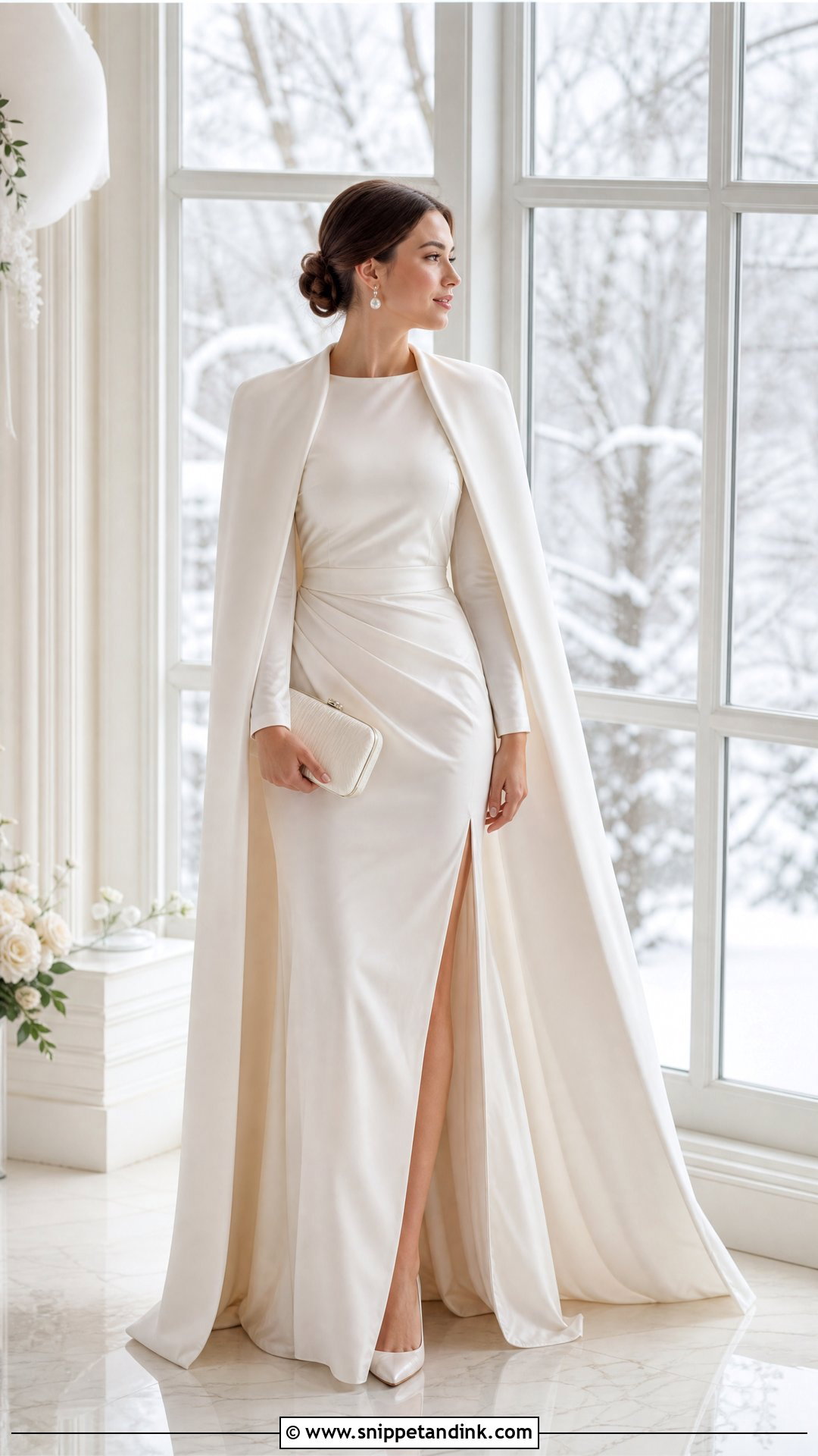 Winter Wedding Dress With Split - Snippet and Ink - 20 Wedding Dress with Split Ideas