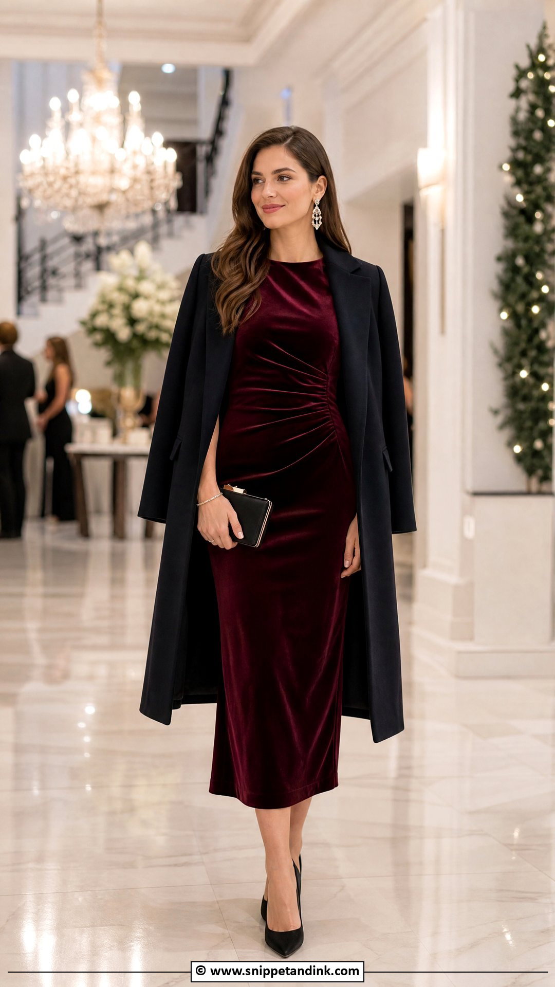 Winter Wedding Guest Outfit - Snippet and Ink - 30 What to Wear to a Wedding Ideas
