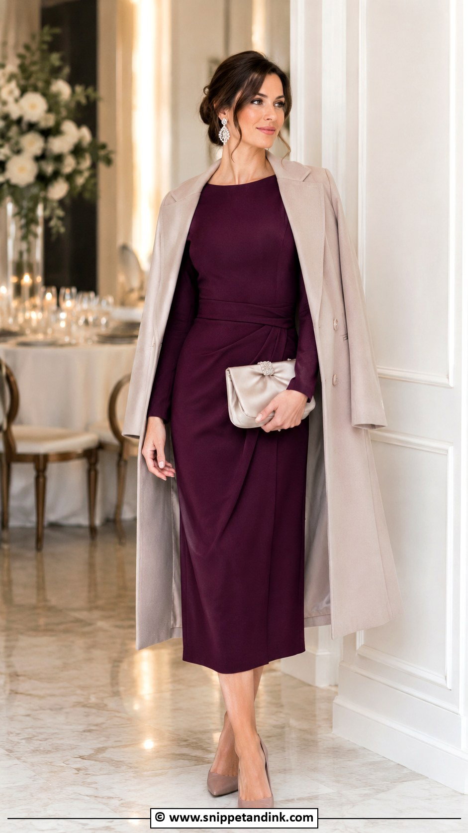 Winter Wedding Guest Outfit - Snippet and Ink - 35 Wedding Outfit Ideas