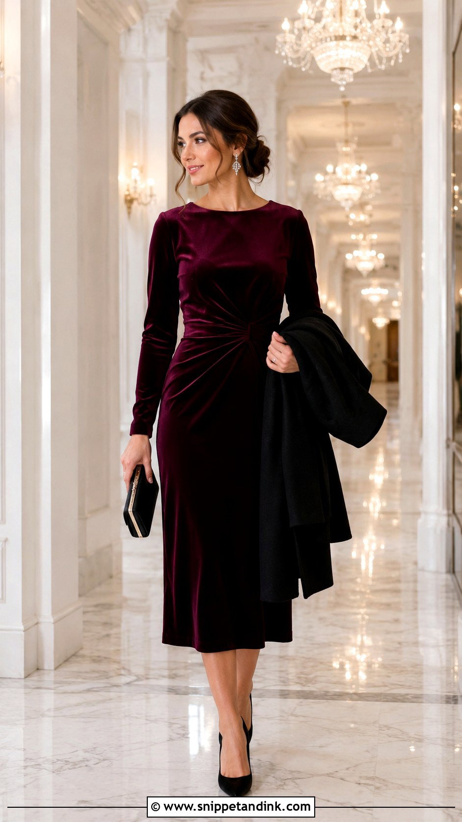 Winter Wedding Guest Outfit - Snippet and Ink - 25 Siders Wedding Outfits