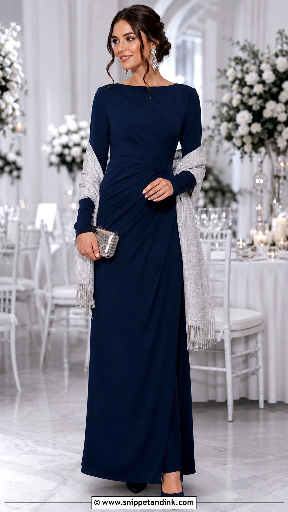 Winter Wedding Maxi Dress - Snippet and Ink - 25 Maxi Dress for Wedding Ideas