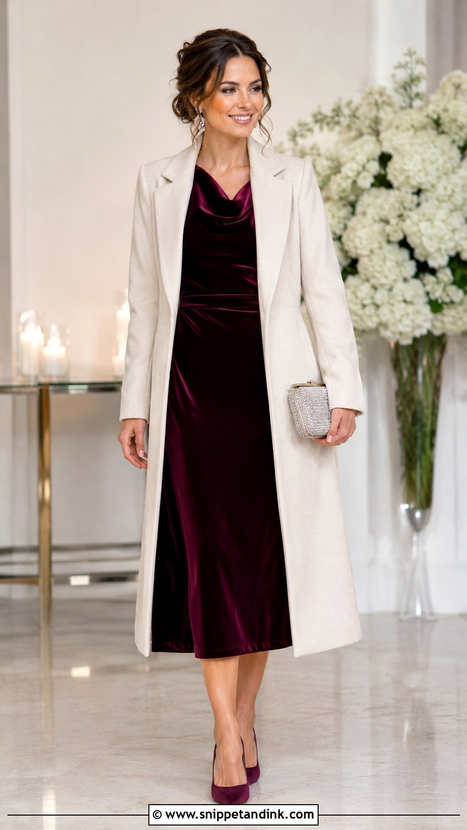 Winter Wedding Outfit - Snippet and Ink - 25 Wedding Outfits Ideas for Women