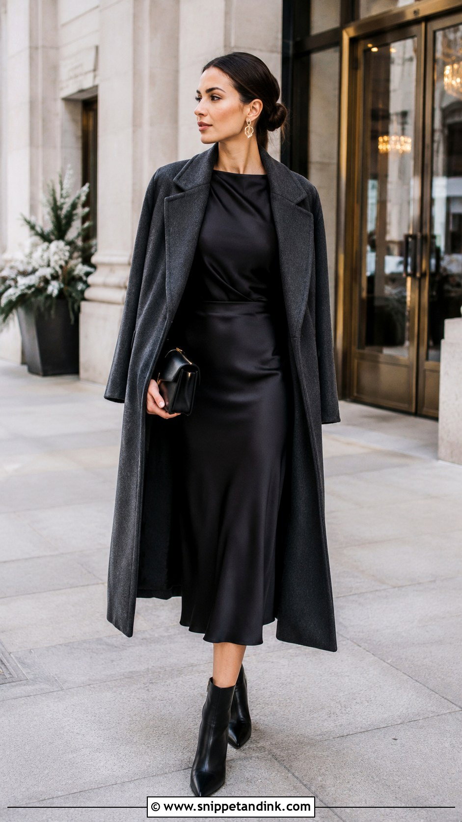 Winter Wedding Outfit For City Wedding - Snippet and Ink - 30 Winter Wedding Outfit Ideas