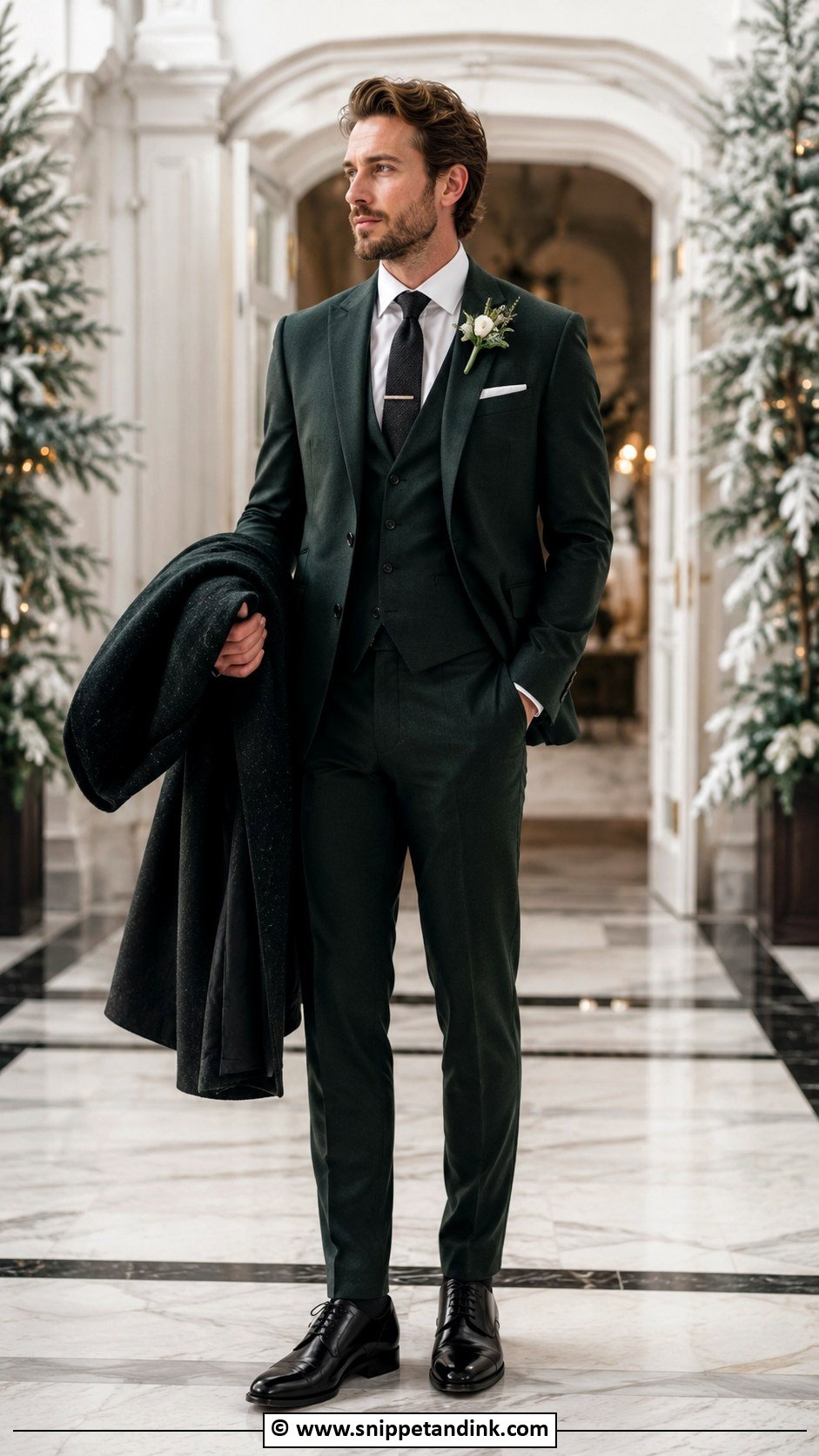 Winter Wedding Suit - Snippet and Ink - 35 Wedding Suit Ideas