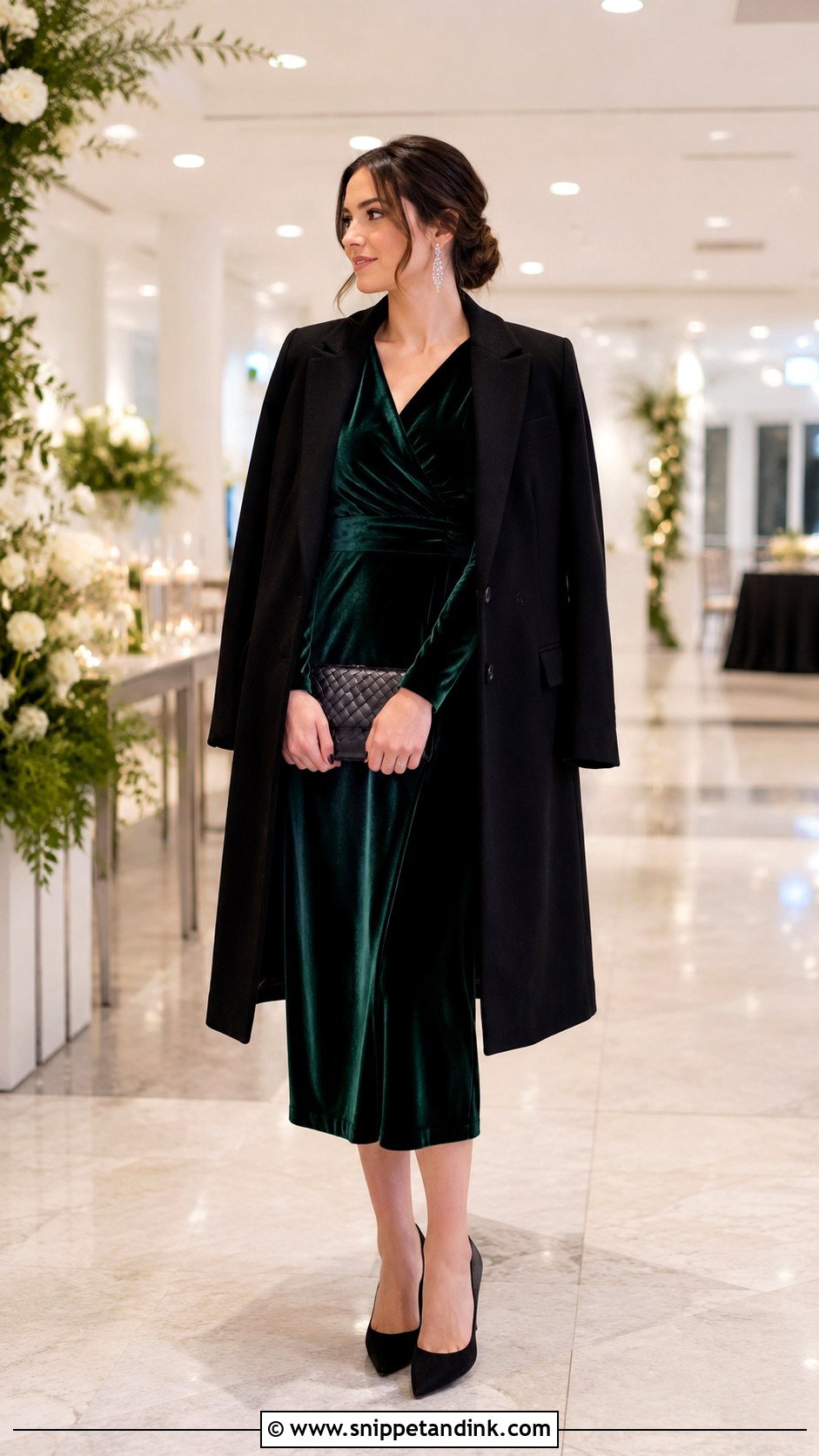 Winter Wedding Welcome Party Outfit - Snippet and Ink - 25 Wedding Welcome Party Outfit Ideas