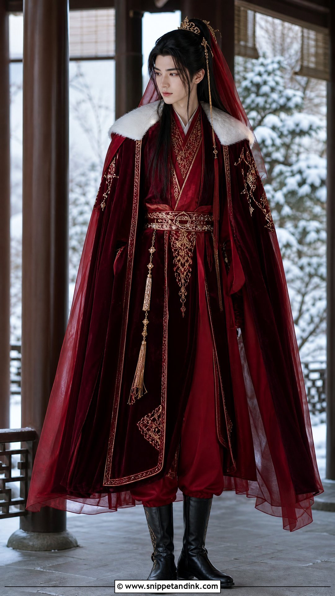 Winter Xie Lian Wedding Dress - Snippet and Ink - 20 Xie Lian Wedding Dress Ideas