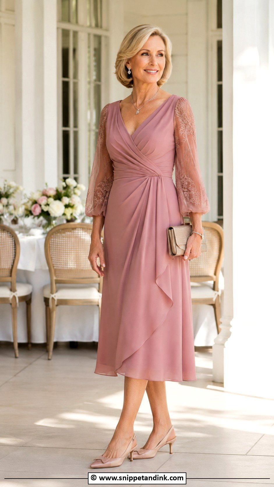 Women Over 50 Wedding Outfit - Snippet and Ink - 25 Wedding Outfit Women Ideas