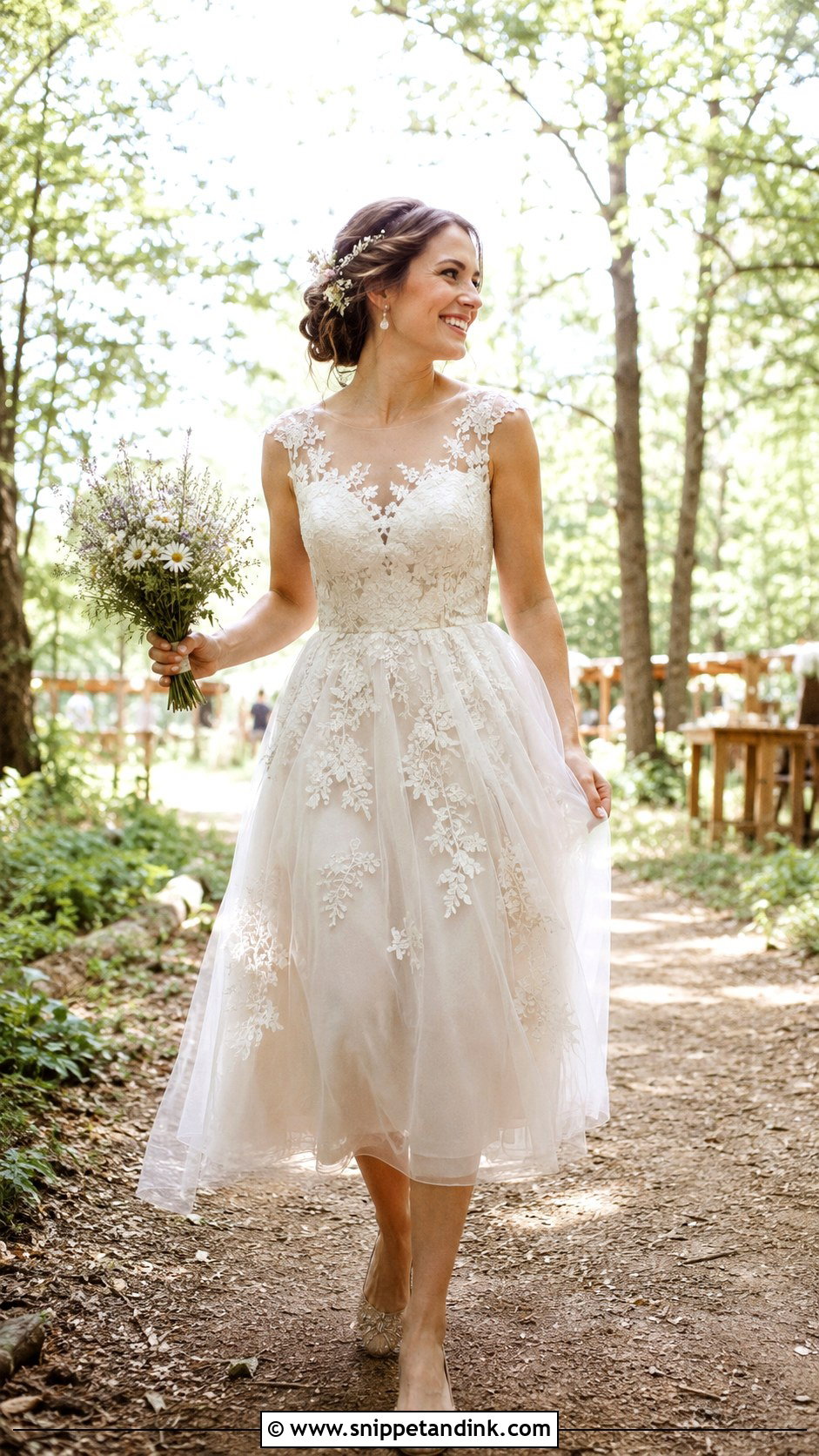 Woodland Fairy Reception Wedding Dress - Snippet and Ink - 30 Woodland Fairy Wedding Dress Ideas
