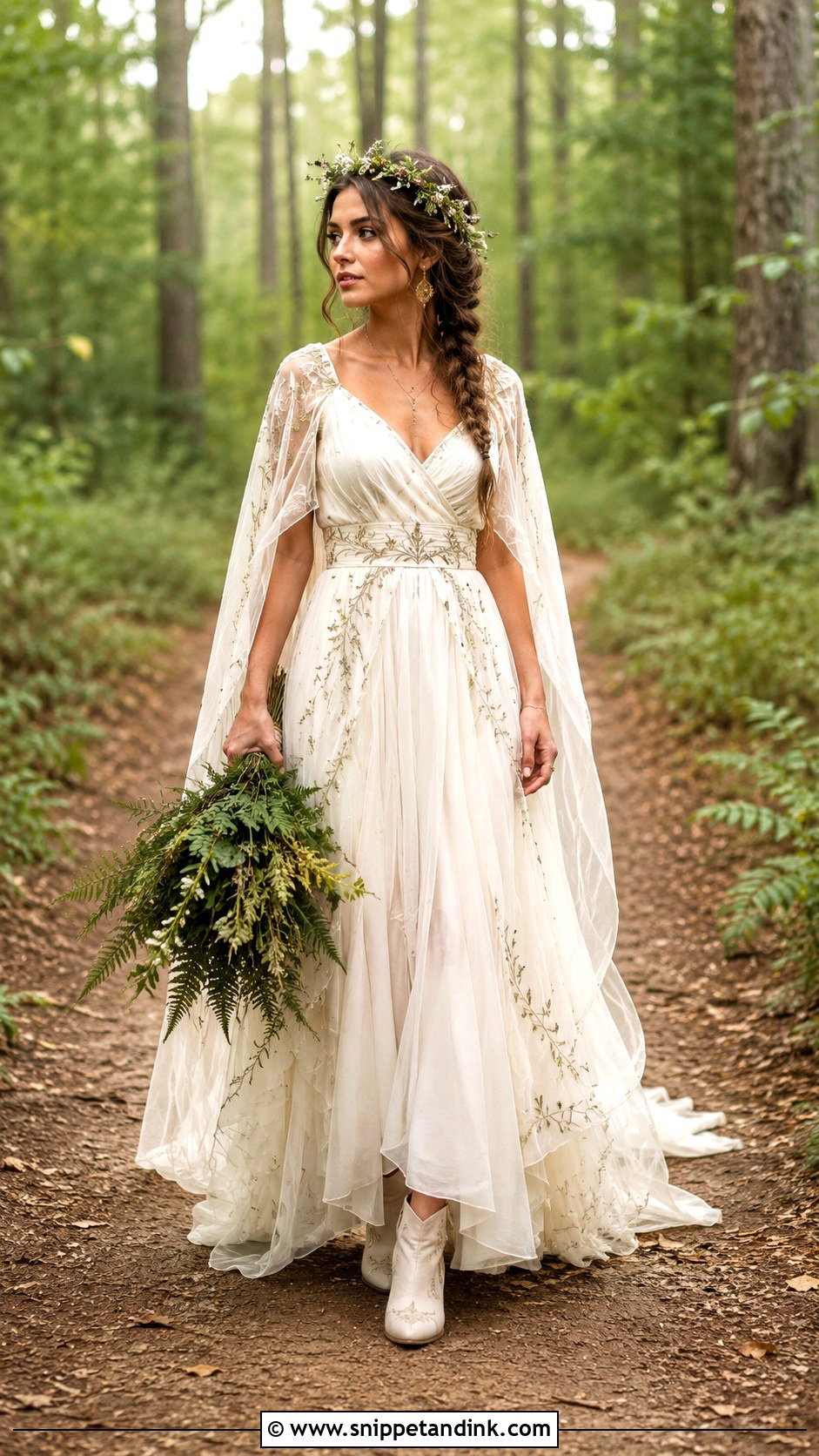 Woodland Feyre Wedding Dress - Snippet and Ink - 20 Feyre Wedding Dress Acomaf Ideas