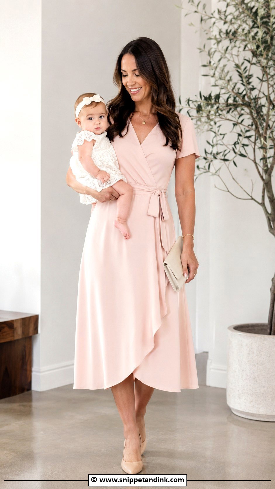 Wrap Baptism Dress for Mom - Snippet and Ink - 25 Baptism Dress for Mom Ideas