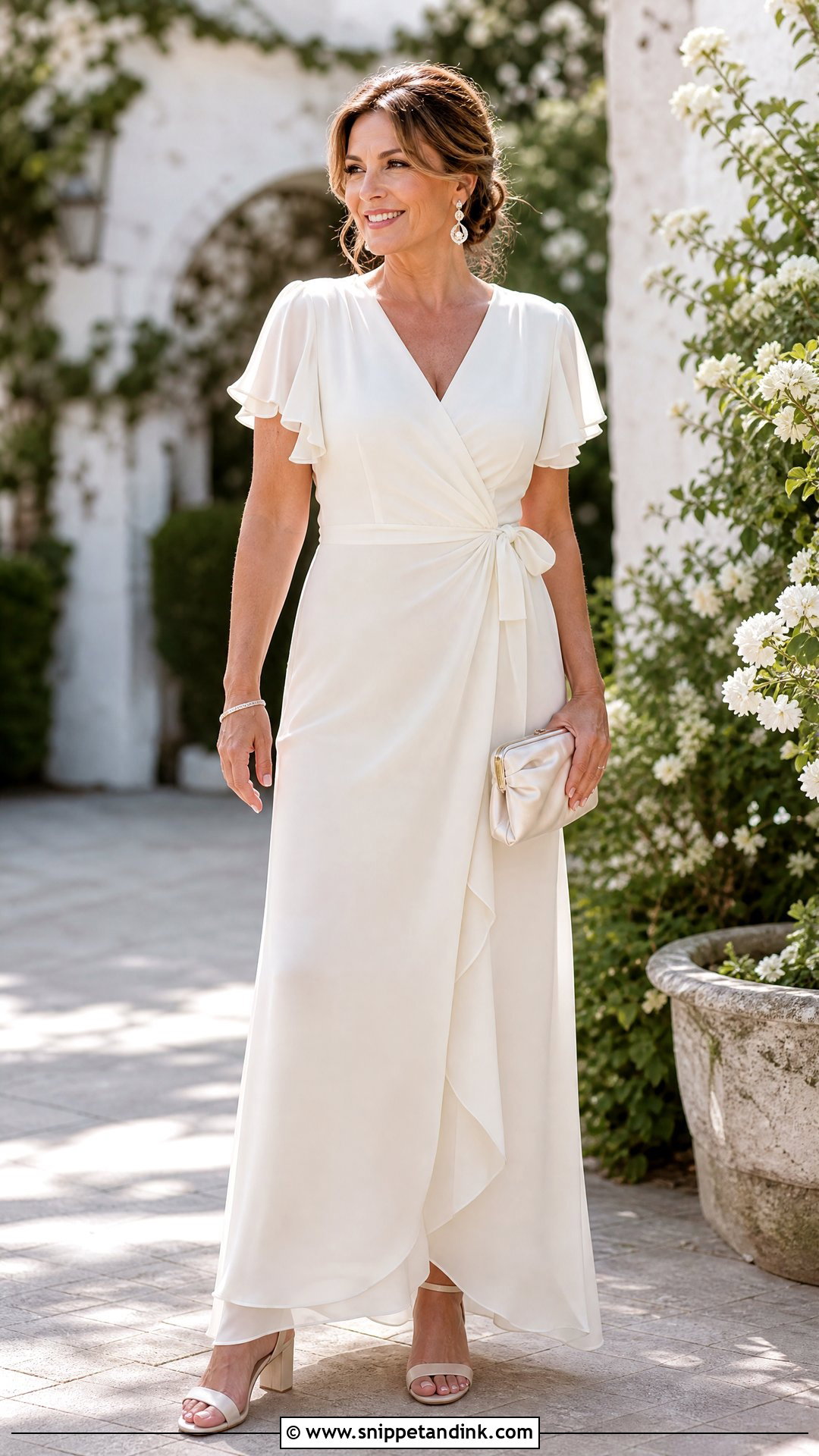 Wrap Wedding Dress - Snippet and Ink - 20 Wedding Dresses for Second Marriage