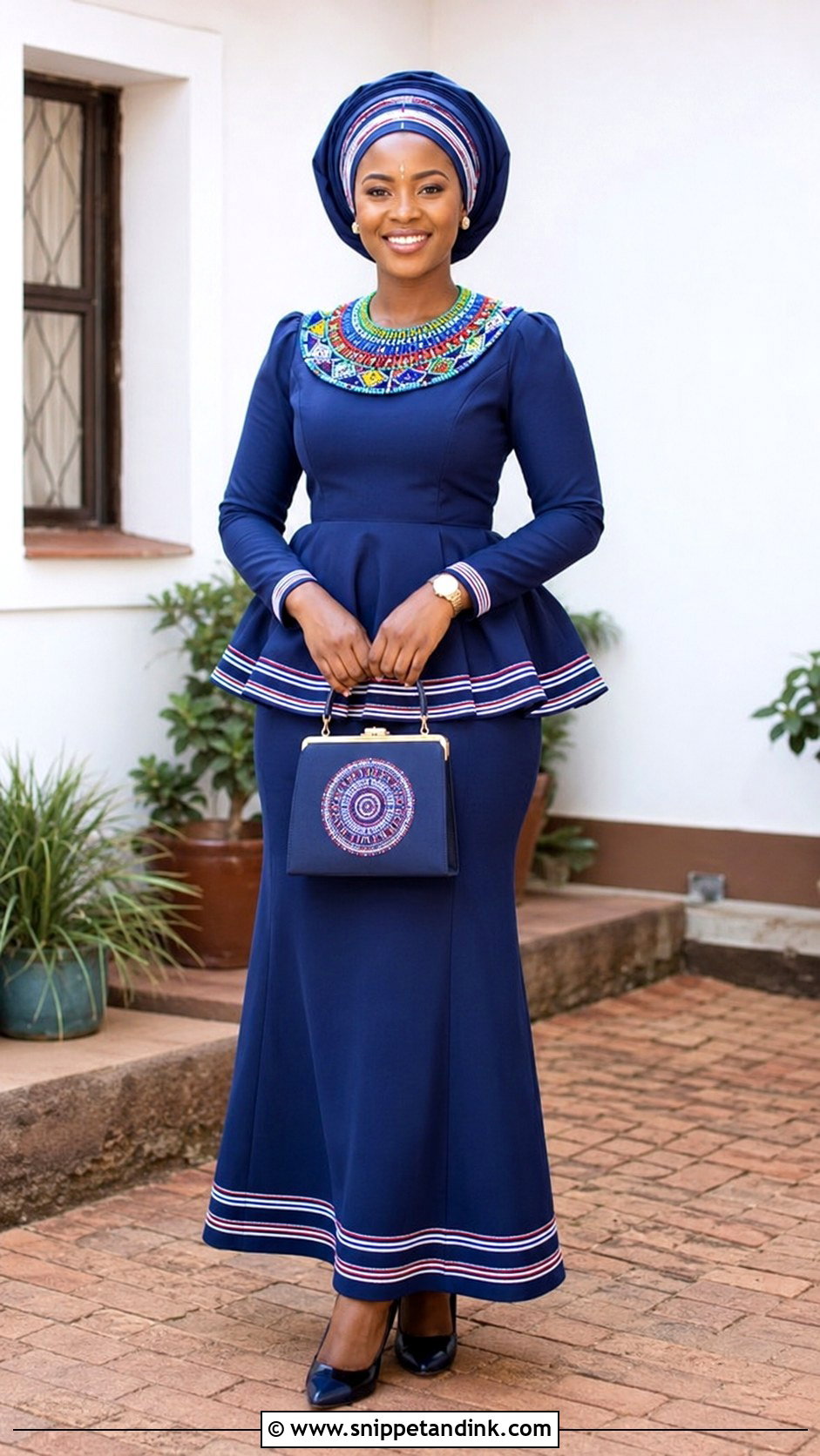 Xhosa Traditional Lobola Dress - Snippet and Ink - 25 Xhosa Traditional Wedding Dresses