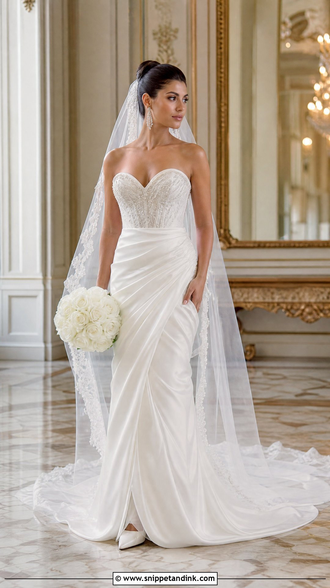 Yadira Draped Sweetheart Wedding Dress - Snippet and Ink - 20 Sottero and Midgley Wedding Dresses