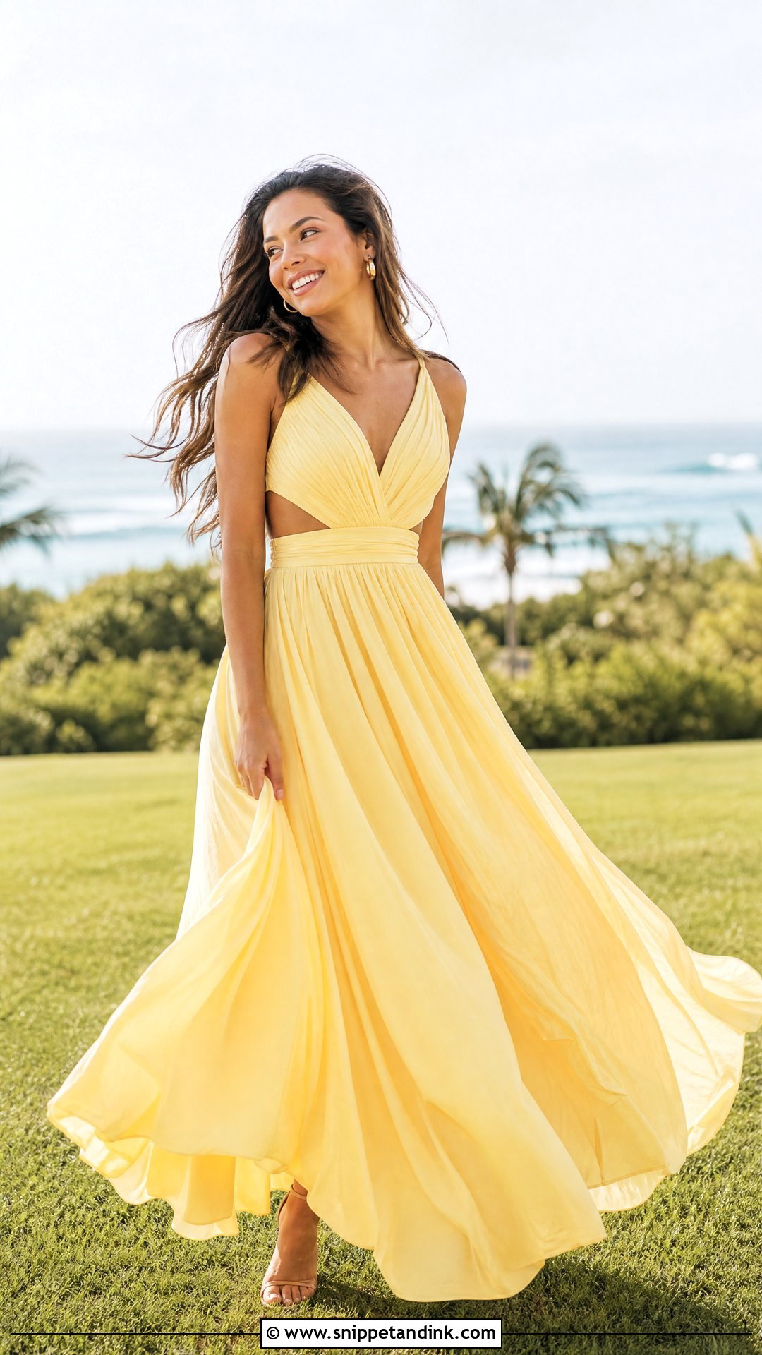 Yellow Dress For Pre Wedding Shoot - Snippet and Ink - 25 Dresses for Pre Wedding Shoot
