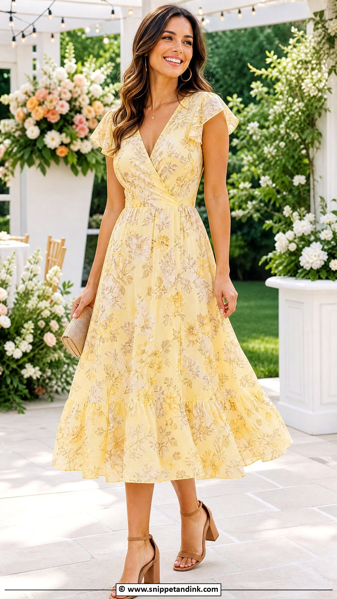 Yellow Dress For Wedding - Snippet and Ink - 35 Dress for Wedding Ideas