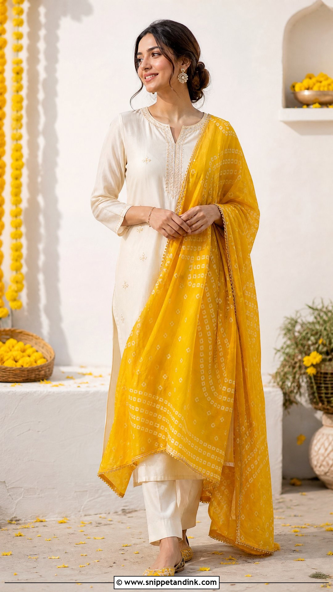 Yellow Dupatta Suit For Haldi Function - Snippet and Ink - 25 Yellow Suit for Haldi Function Ideas