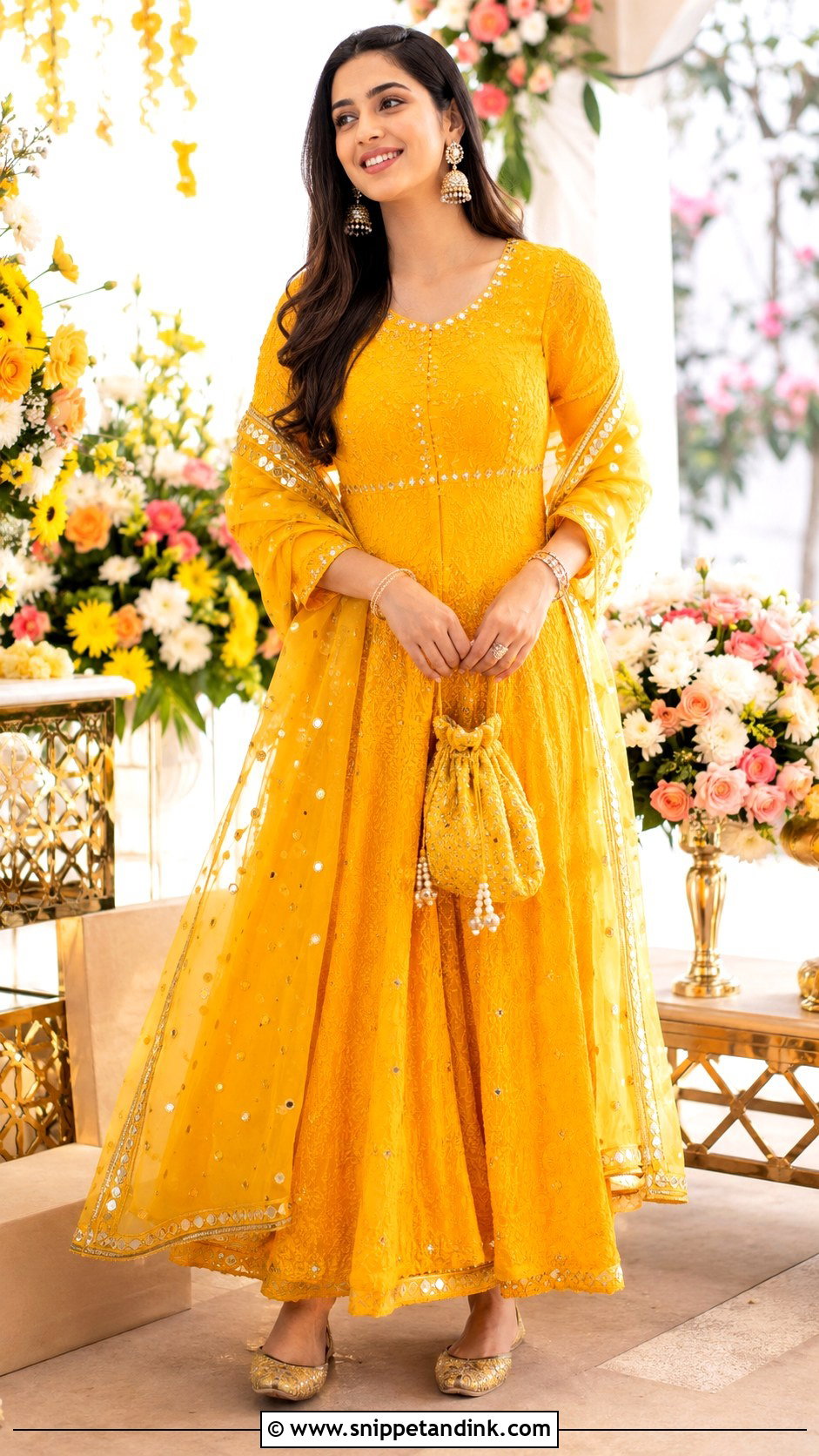 Yellow Suit for Roka Ceremony - Snippet and Ink - 25 Dress for Roka Ceremony Ideas