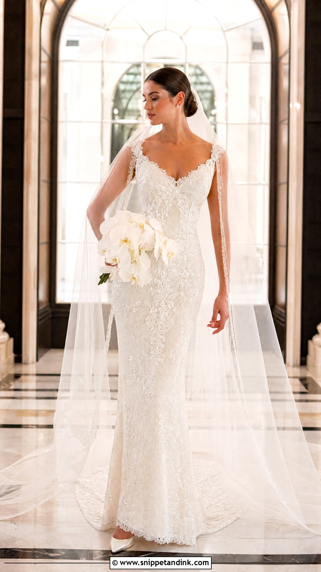 Yesenia Sequin Lace Wedding Dress - Snippet and Ink - 20 Sottero and Midgley Wedding Dresses