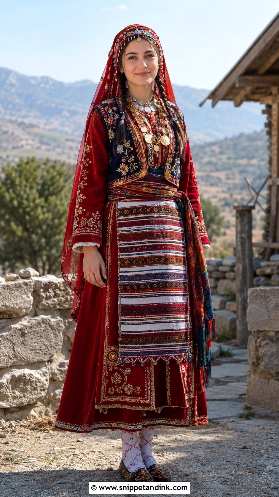 Yrk Inspired Turkish Bridal Outfit - Snippet and Ink - 20 Traditional Turkish Wedding Dress Ideas