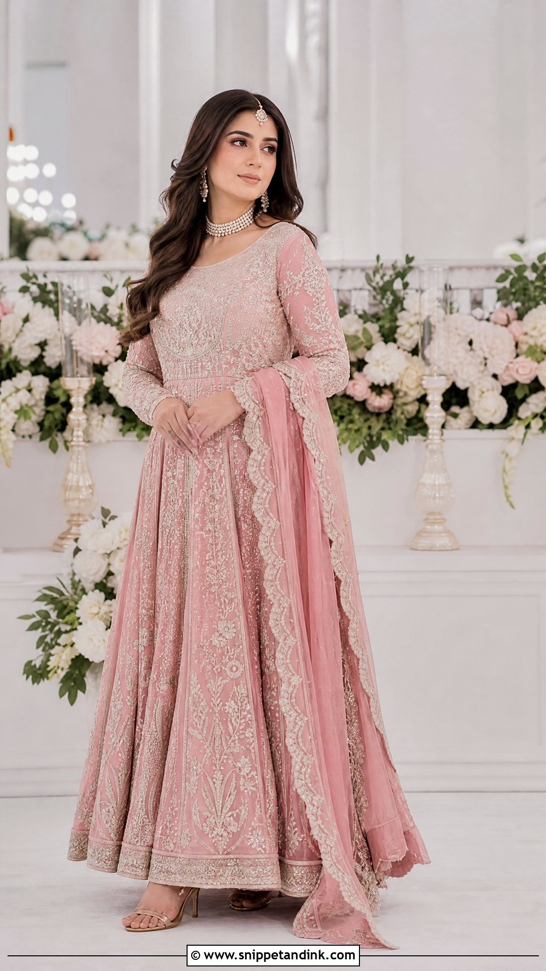 Zara Shahjahan Pink Bridal Anarkali - Snippet and Ink - 20 Zara Shahjahan Bridal Ideas
