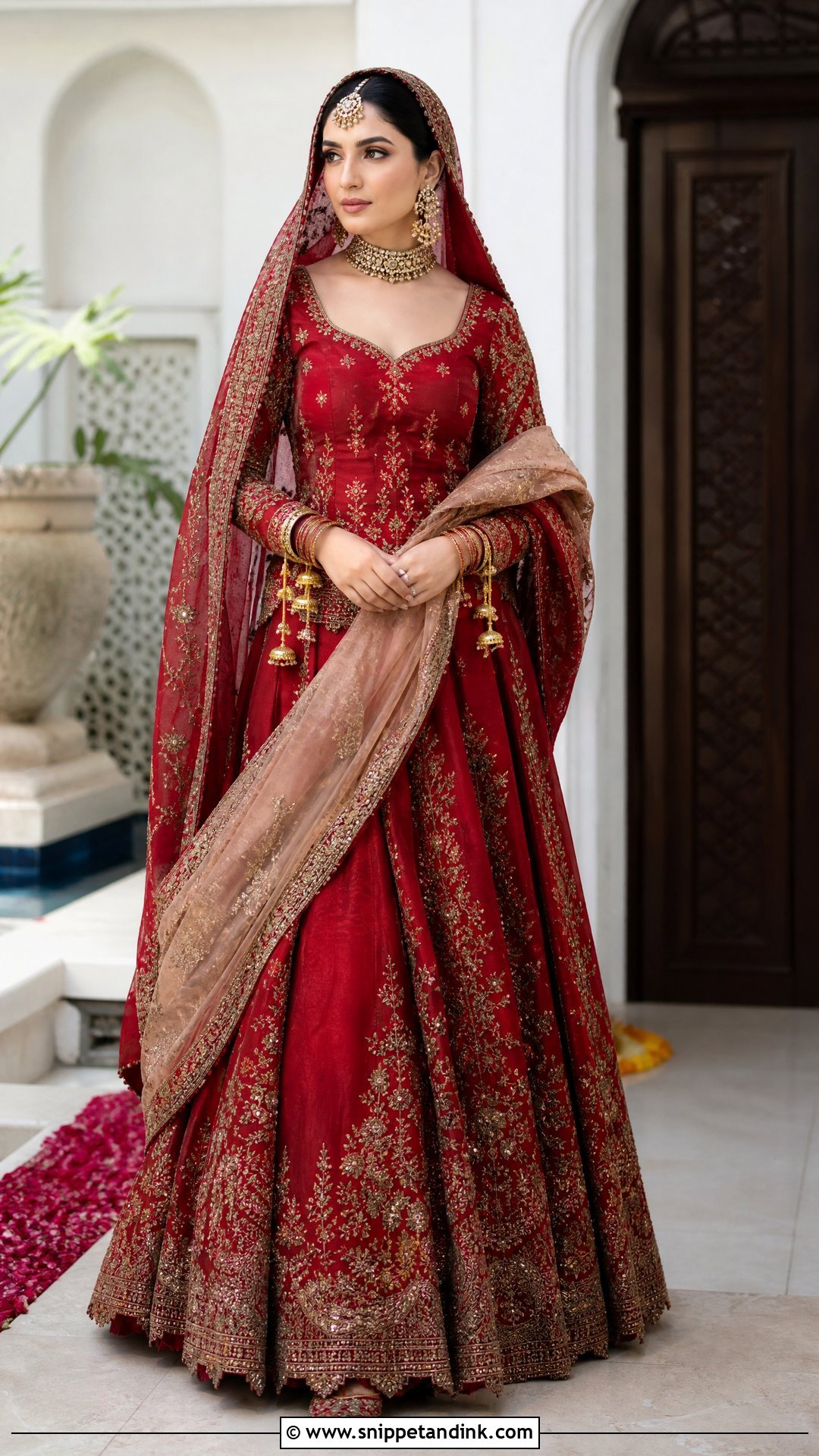 Zara Shahjahan Red Bridal Lehenga - Snippet and Ink - 20 Zara Shahjahan Bridal Ideas