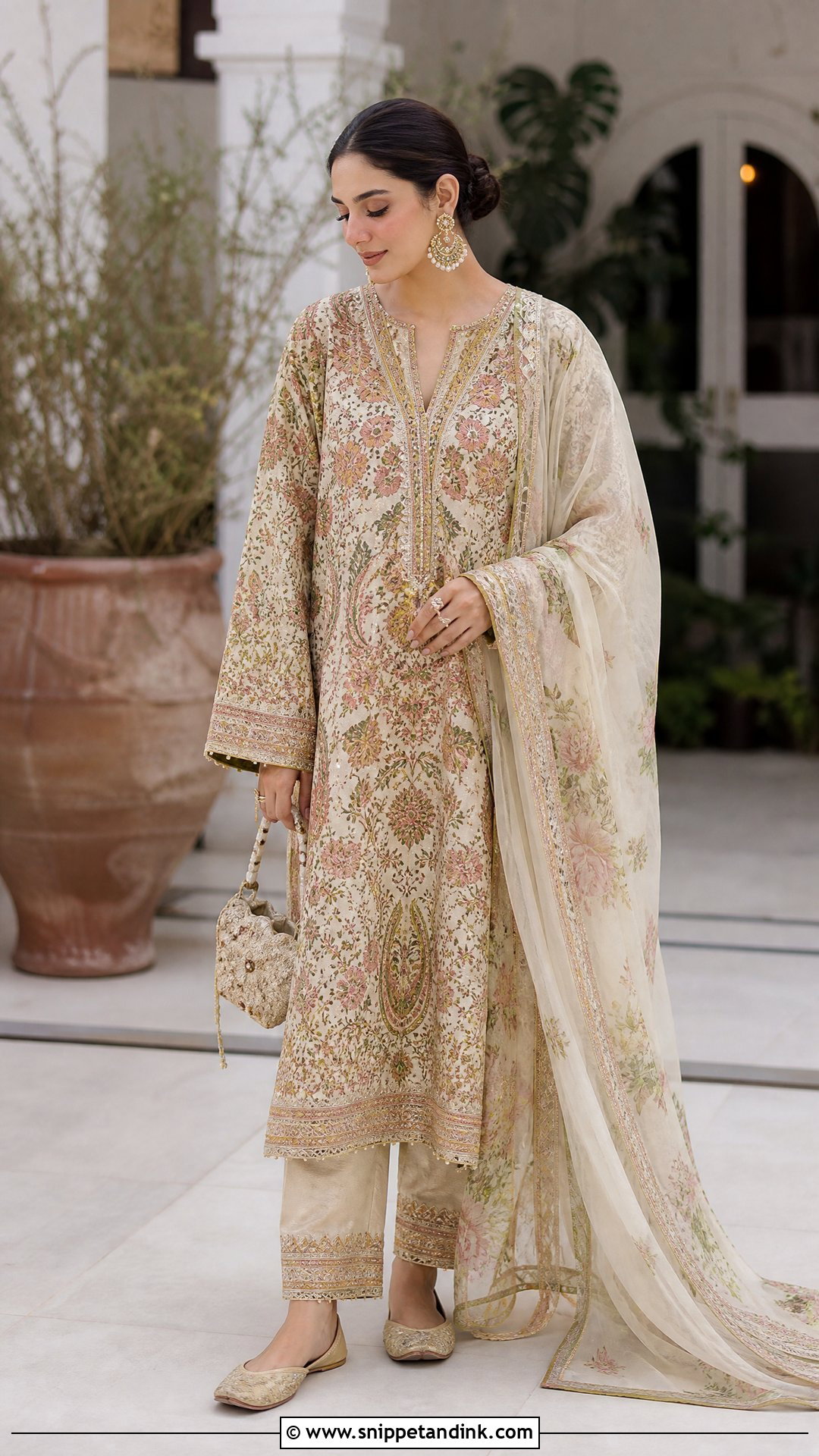 Zara Shahjahan Vintage Suit - Snippet and Ink - 25 Pakistani Designer Suits for Wedding