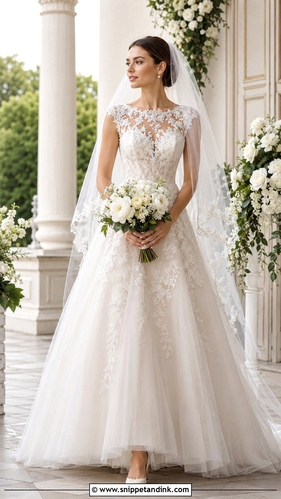 Zuhair Murad A Line Wedding Dress - Snippet and Ink - 25 Zuhair Murad Wedding Dresses