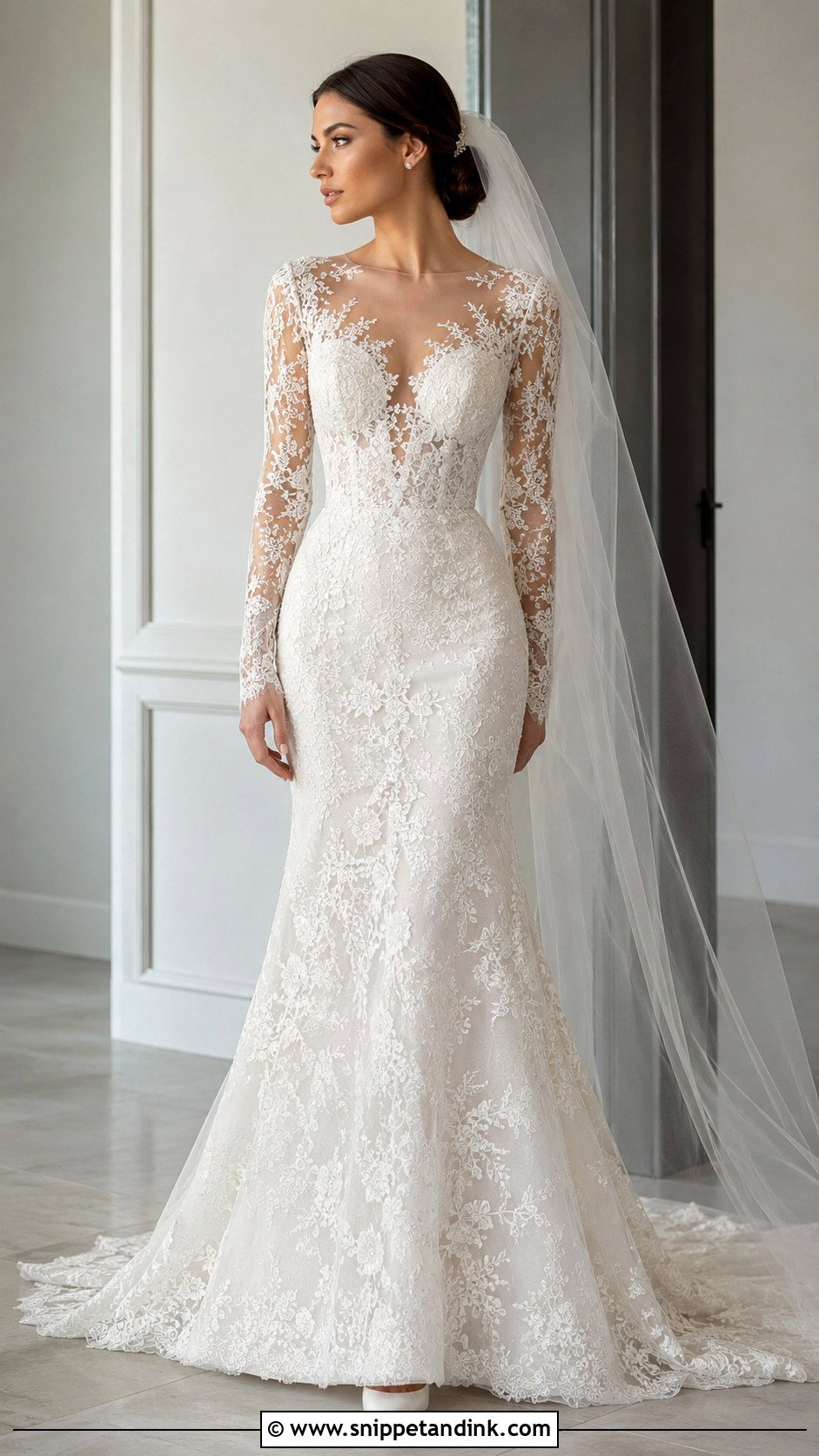 Zuhair Murad Long Sleeve Wedding Dress - Snippet and Ink - 25 Zuhair Murad Wedding Dresses
