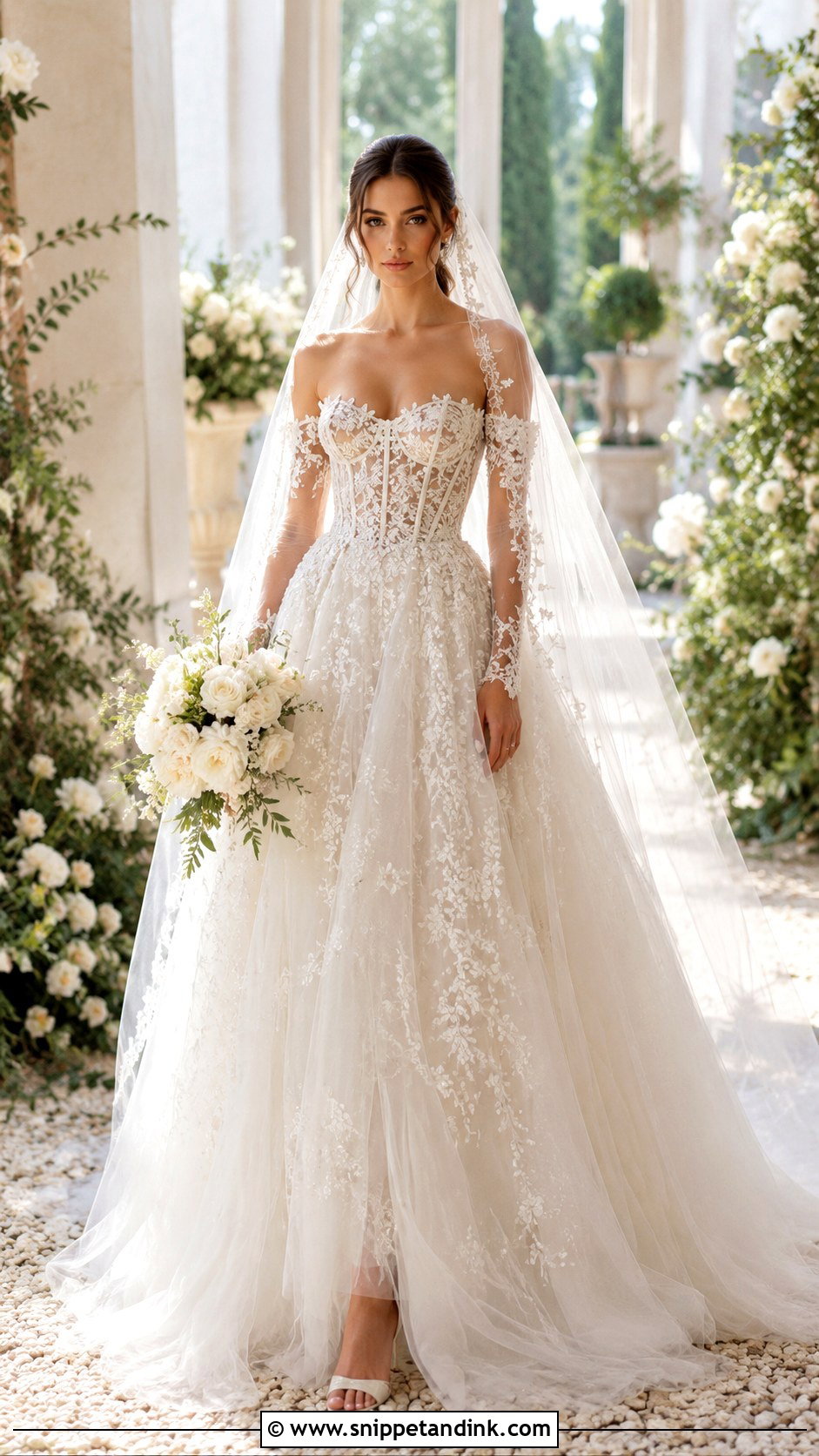 Zuhair Murad Tulle Wedding Dress - Snippet and Ink - 25 Zuhair Murad Wedding Dresses